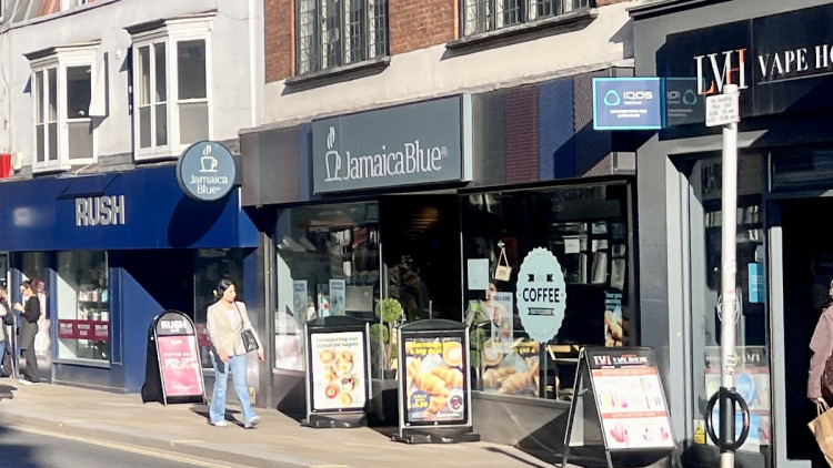 Jamaica Blue on The Quadrant is set to have its latest premises licence application considered by the Licensing Sub-Committee this week (credit: Nub News).