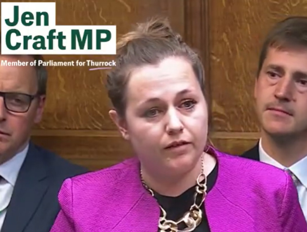 Jen Craft speaking in the House of Commons