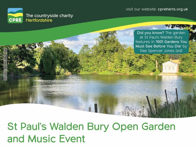 St Paul's Walden Bury - Musical Open Gardens!