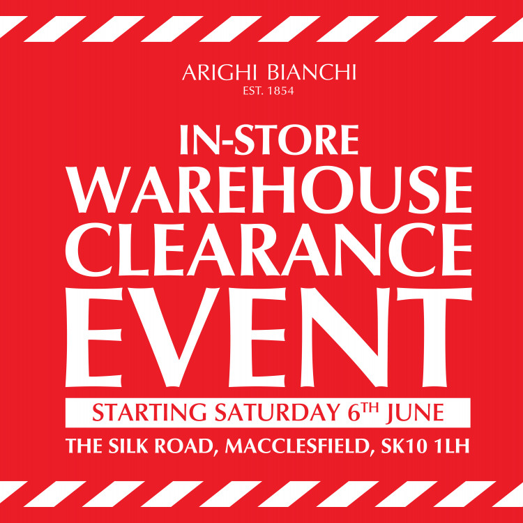 Arighi Bianchi Launches Biggest-Ever In-Store Warehouse Clearance Event This Weekend