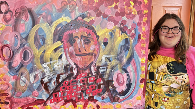 Ava Reid, a 23-year-old artist from Macclesfield, is launching her new exhibition 'How Do You Know My Name?' at Stockport Arc Centre from Saturday 6 June (Image supplied)