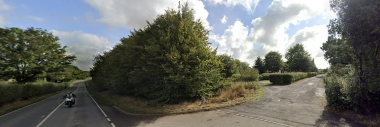 Public path W137 near A445 Leicester Lane to partially close  for HS2 works to begin (image via Google Maps) 