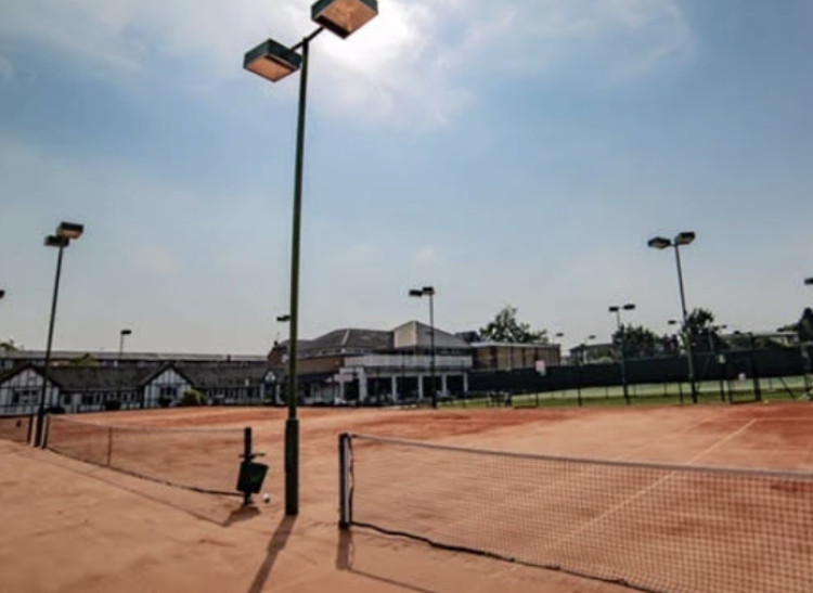 Leamington Lawn Tennis and Squash Club made further upgrades to their floodlight LEDS with a grant of £20,000 (image via Google) 