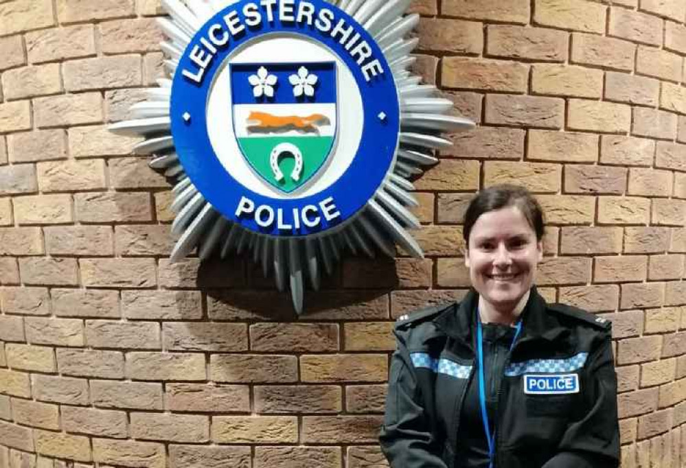 PC Michaela Merry joined Leicestershire Police earlier this month. Photo: Leicestershire Police