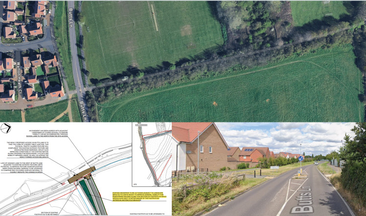 At a meeting in March, then ward councillor Neil Speight said the intended junction providing access to the new estate would be very dangerous. Now it is possibly going to happen in tandem with significant construction traffic as St Clere's is rebuilt.