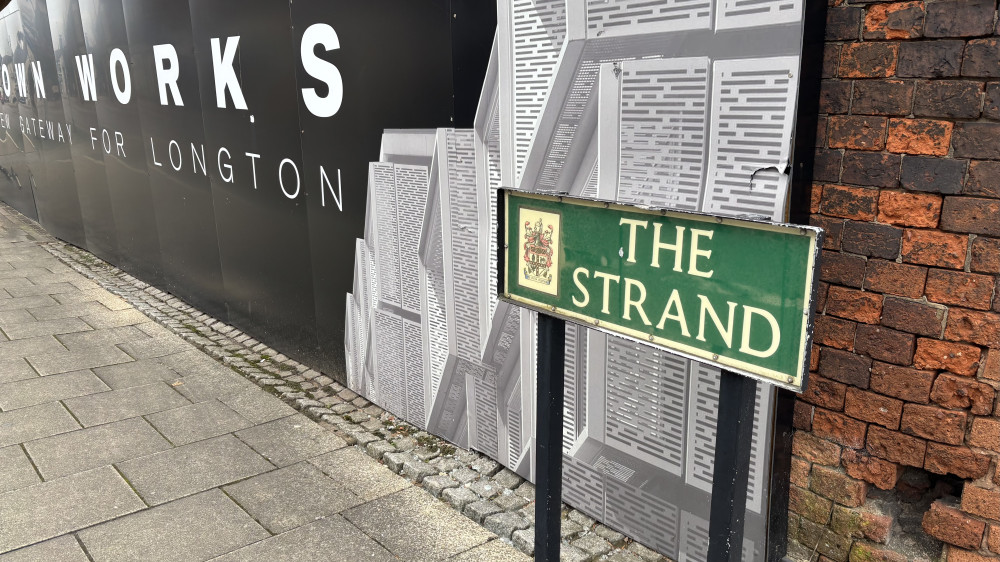 Staffordshire Police was called to The Strand in Longton following a report that a group of people were fighting in the street (image via Nub News)