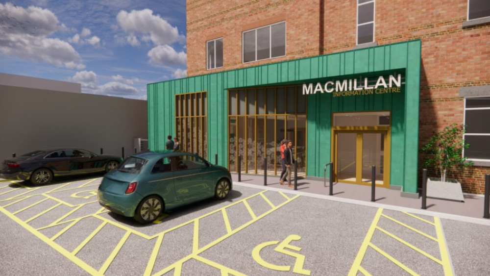 A new Macmillan Cancer Support centre will open in July at Stepping Hill Hospital, to provide support, resources, guidance and more (Image via Stockport NHS)