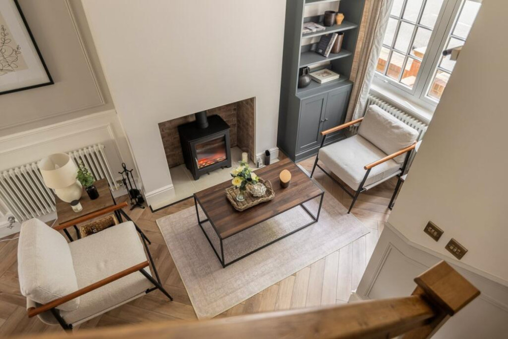 Our friends and sponsors at Julian Wadden present their letting of the week - this 'exquisite' two-bedroom terraced house on Bramhall lane (Image - Julian Wadden)