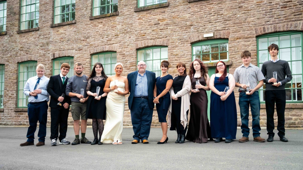 Leek College welcomed its first Celebration Awards for students and staff since joining NSCG (image via NSCG)