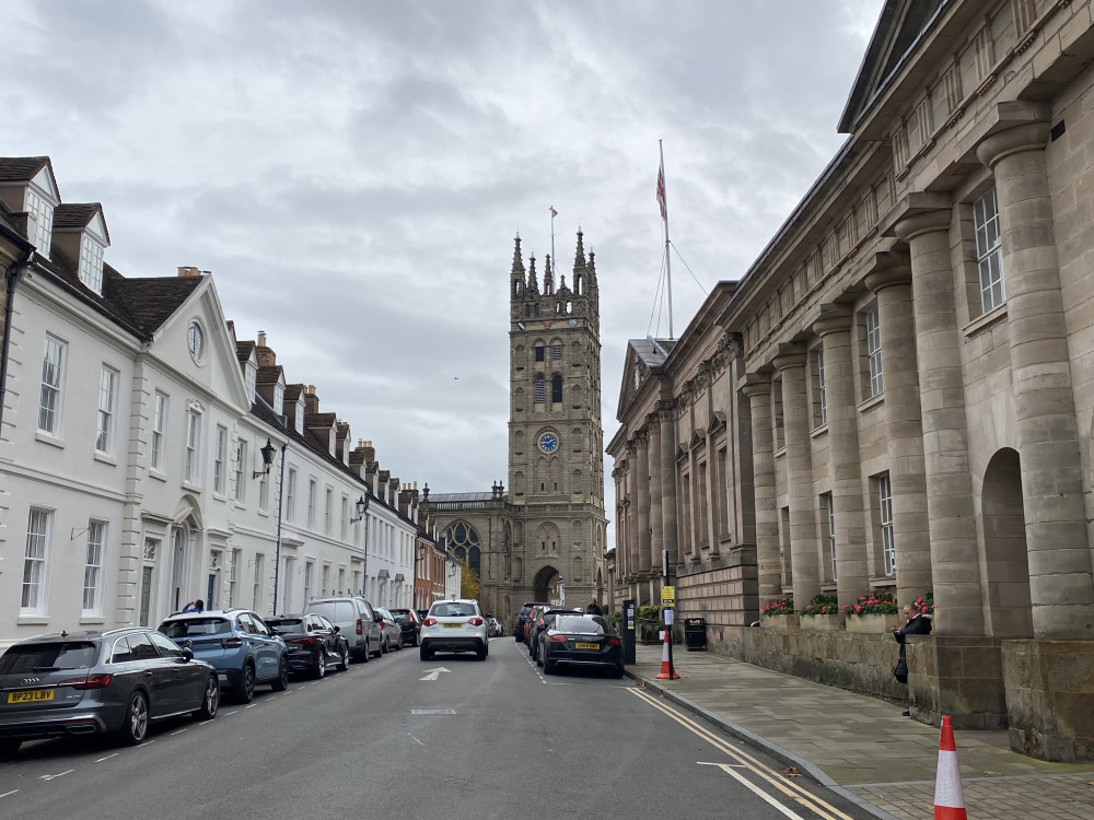 The Pride flag will fly over Old Shire Hall on Northgate Street (image by Nub News)