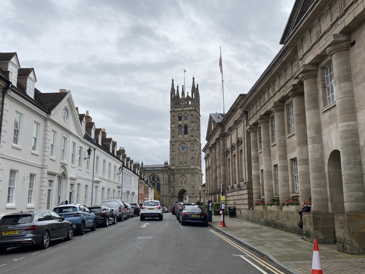 The Pride flag will fly over Old Shire Hall on Northgate Street (image by Nub News)