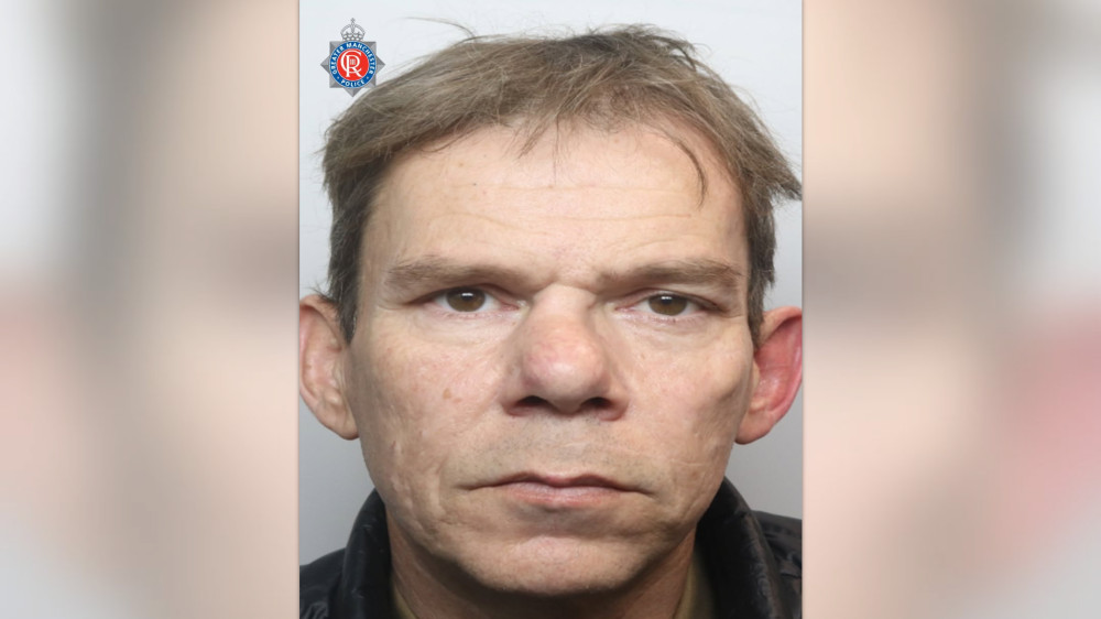 Police are appealing for information to help find 48-year-old Joseph McGuire, a wanted man with links to Stockport (Image - GMP)