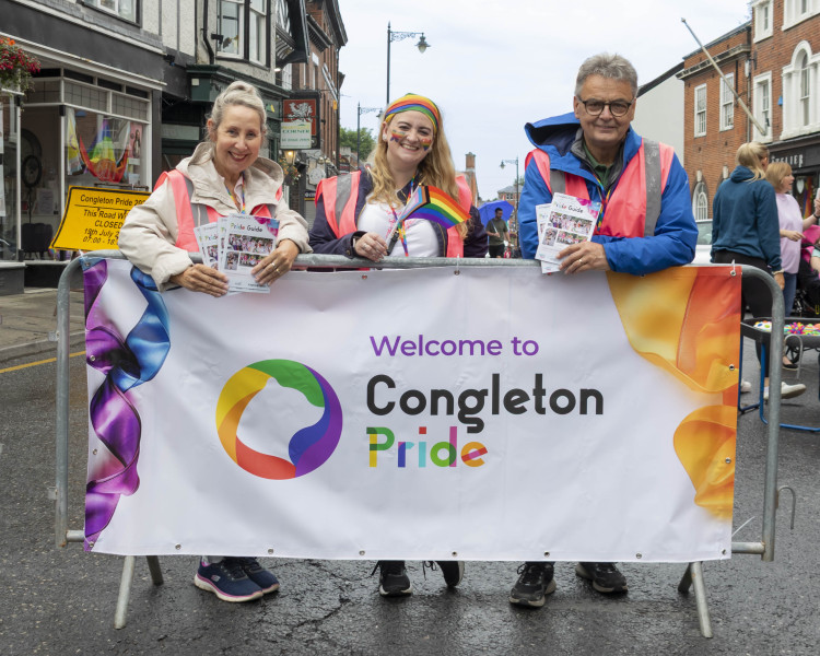 Congleton Pride have described the EHRC's updated guidance as a 'major step backwards for the rights of transgender people in the UK' (Credit: Jules Hill)