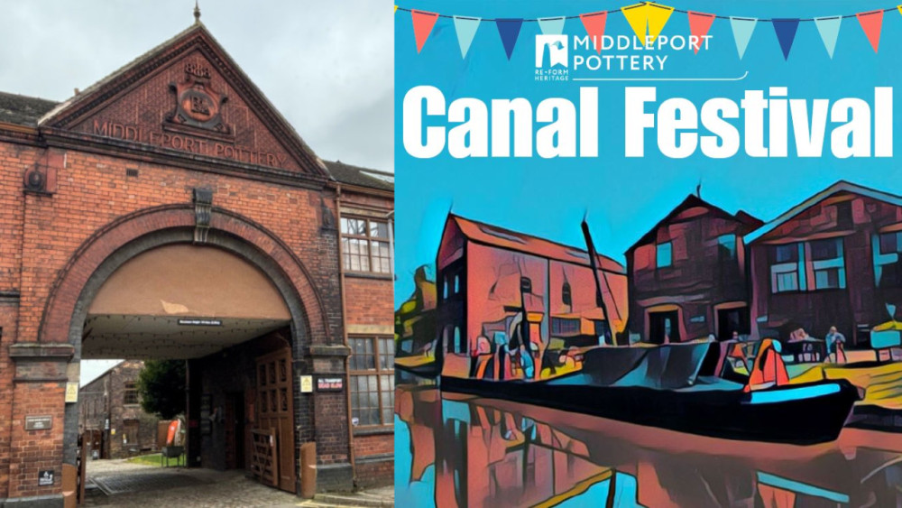 The Middleport Pottery Canal Festival is set to return this weekend (images via Nub News and Re-Form Heritage)