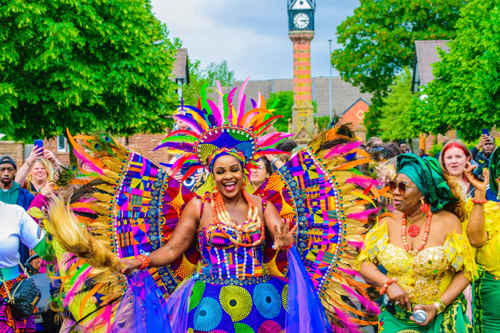 Cheshire Afrofest burst onto Crewe's summer social scene in style on Saturday 6 June (Photo: Jan Roberts).
