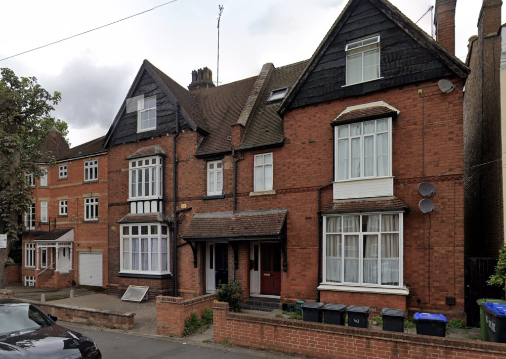 A seven-bedroom HMO in Leamington will revert to a five-bedroom single home (image via Google Maps) 