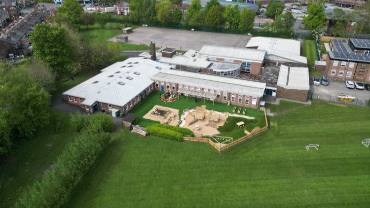 Cheadle Heath Primary School was deemed of strong standard in four key areas, and of expected standard in three others, in a recent Ofsted report (Image - Cheadle Heath Primary School)