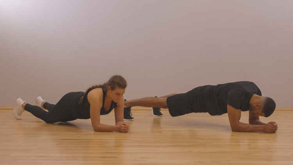 The Plank forms part of the fitness programme