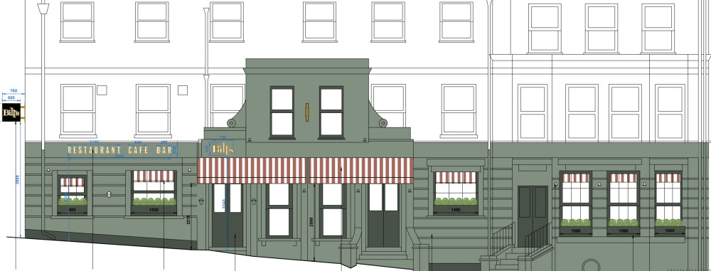 An artist impression of the refused plans from Bill's Richmond (credit: Planning application).