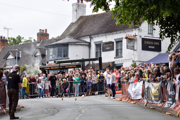 The 31st annual Wybunbury Fig Pie Wakes attracted thousands of visitors to the village on Saturday 6 June (Photo: Jonathan White).