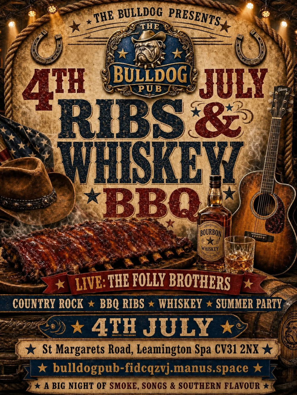 Whiskey & BBQ with The Folly Brothers 