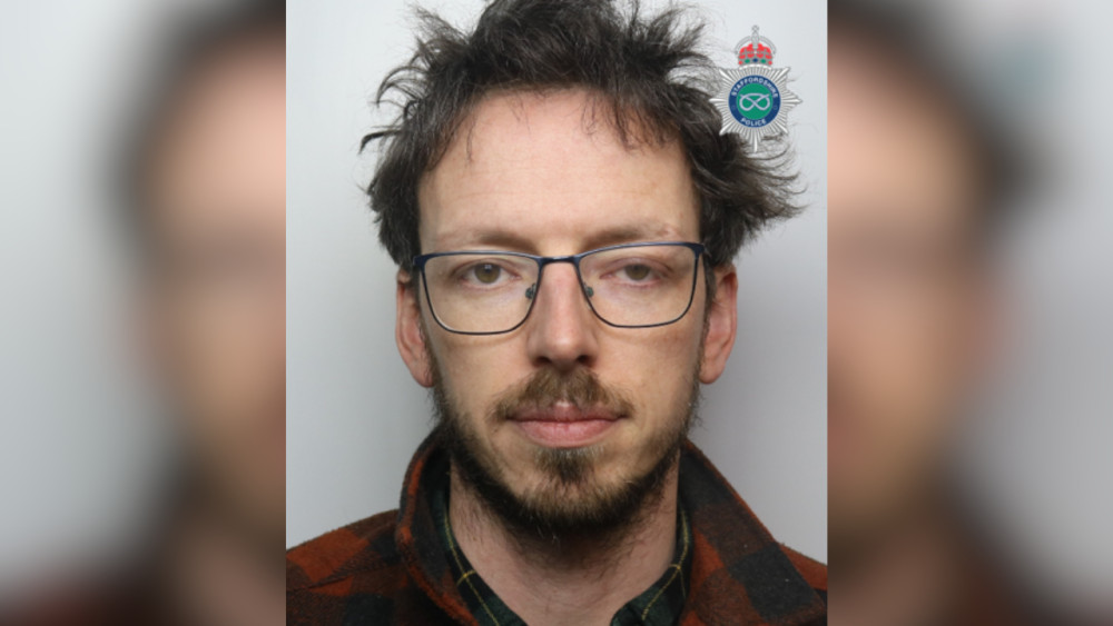 Miles Phillips pleaded guilty at Stoke-on-Trent Crown Court yesterday (image via Staffordshire Police)