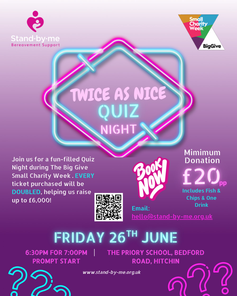 Twice as Nice Quiz Night