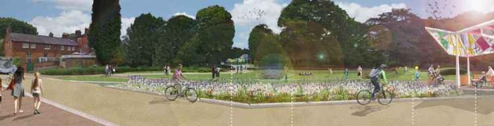 An artist's impression of how Milton Park could look