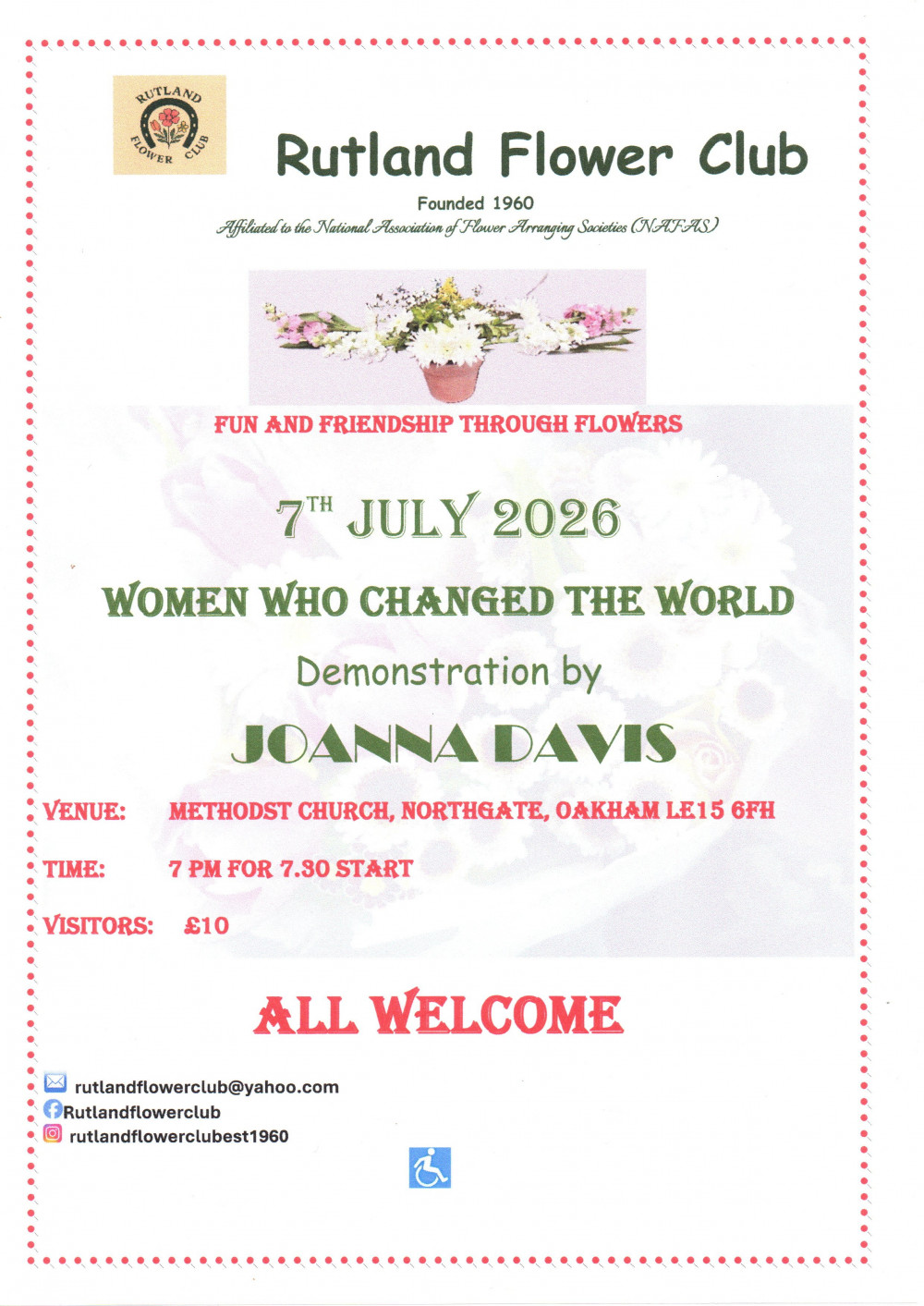 Floral Art Demonstration