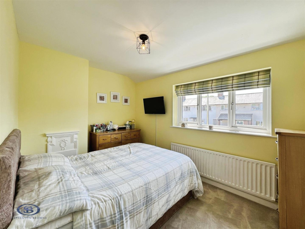 One of three bedrooms (Credit: Stephenson Browne)