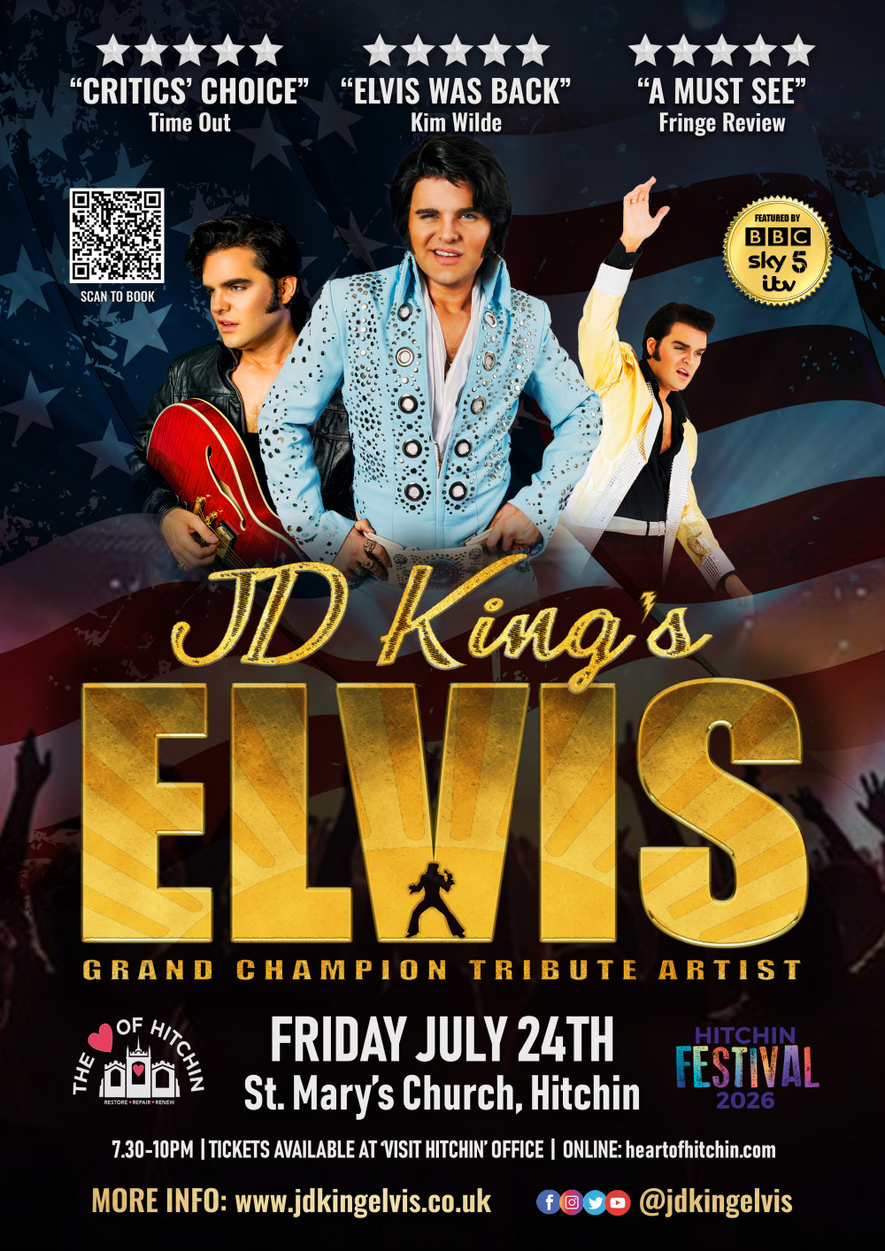 Elvis returns to St Mary's