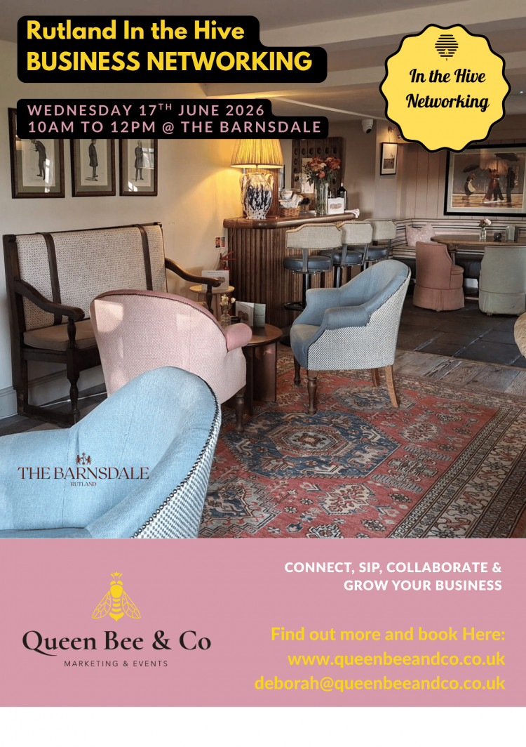 Rutland In the Hive Networking at The Barnsdale Hotel 