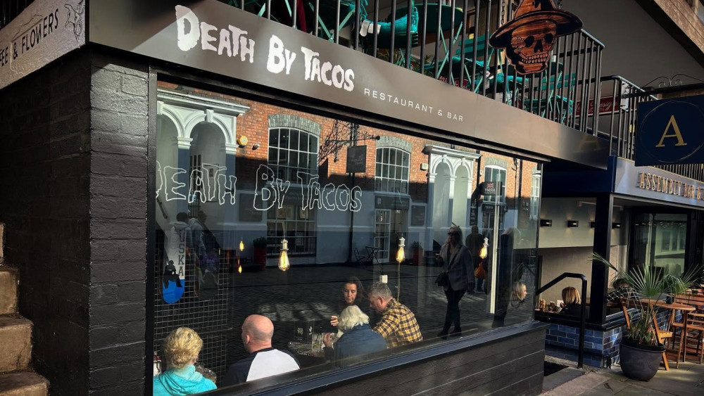 Death By Tacos is one of a number of Chester eateries raising awareness of 'VATsTheProblem' (Image supplied)