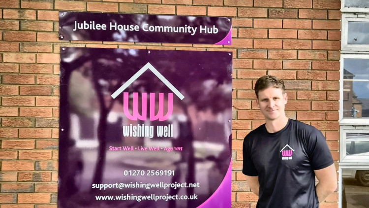 CEO of Wishing Well Project, Charles Maines, has exclusively spoken to Crewe Nub News about the health and wellbeing charity (Photo: Ryan Parker).