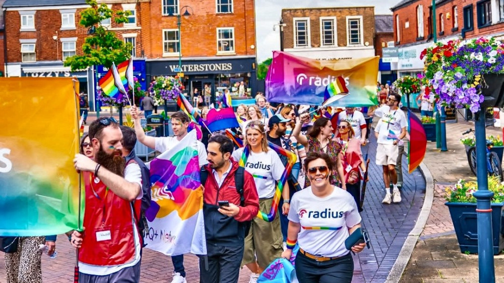 Crewe Pride returns on Saturday 13 June, bringing a vibrant, family-friendly celebration of the LGBTQ+ community to the town centre (Photo: Crewe Pride).