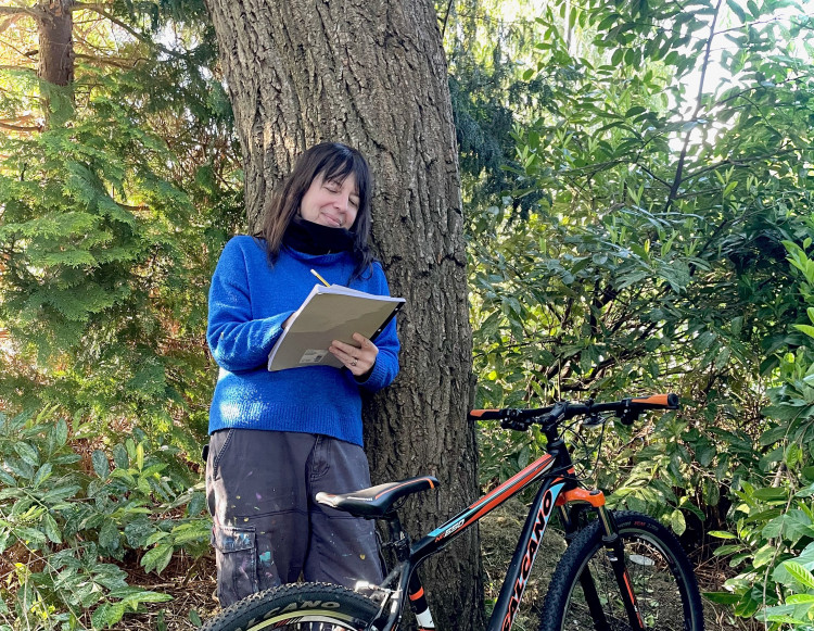 Lynne Hollingsworth has won an award for her project celebrating the National Forest (Photo: Lynne Hollingsworth)