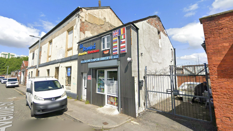 A shop owner said more than 100 litres of alcohol found in the backroom was ‘for staff consumption’ and not being sold illegally when confronted by police (Image - Google Maps)