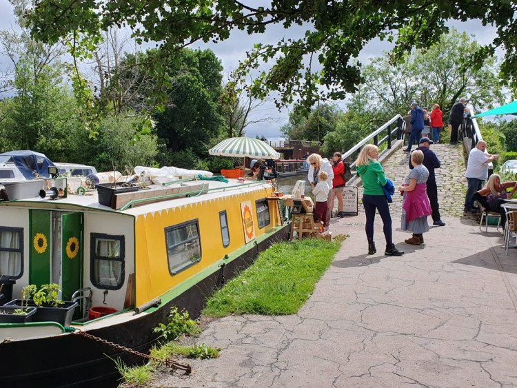 The Floating Farmshop will feature in series three of Narrow Escapes (Credit: Supplied)