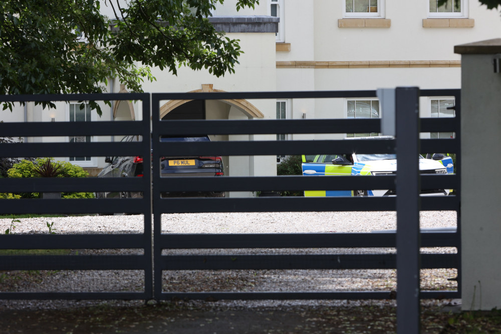 Emergency services were called to Langley Road on Sunday morning (image by SWNS)