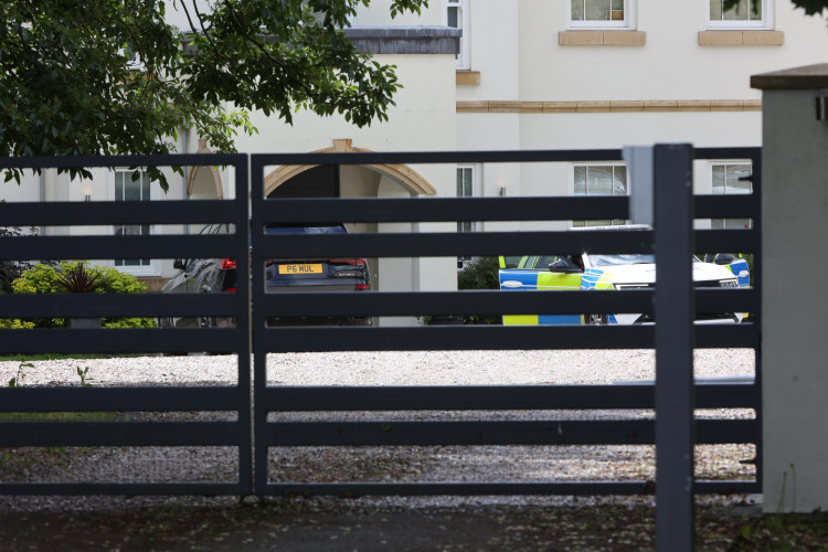 Emergency services were called to Langley Road on Sunday morning (image by SWNS)