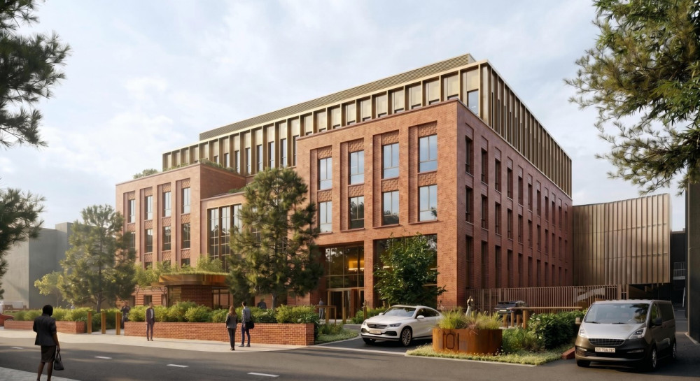 An artist's impression of the proposed development for Homer Road! (image via planning application)