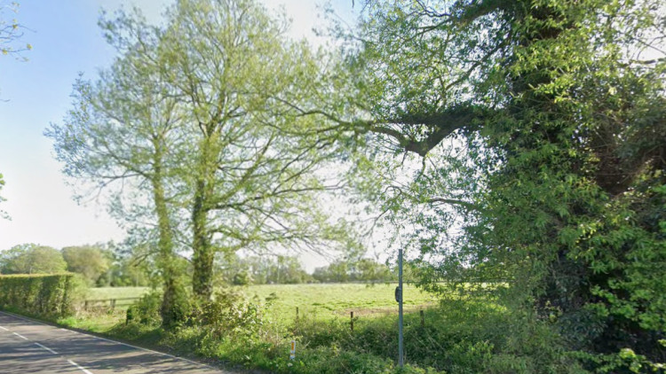 An application has been submitted to build eight bungalows on land north of Flax Croft on Old Road in Barlaston (image via Google Street View)