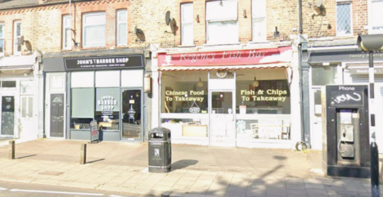 The proposed site is located in 99 Stanley Road, Teddington, which also houses Regency Fish Bar (Image via Google Maps)