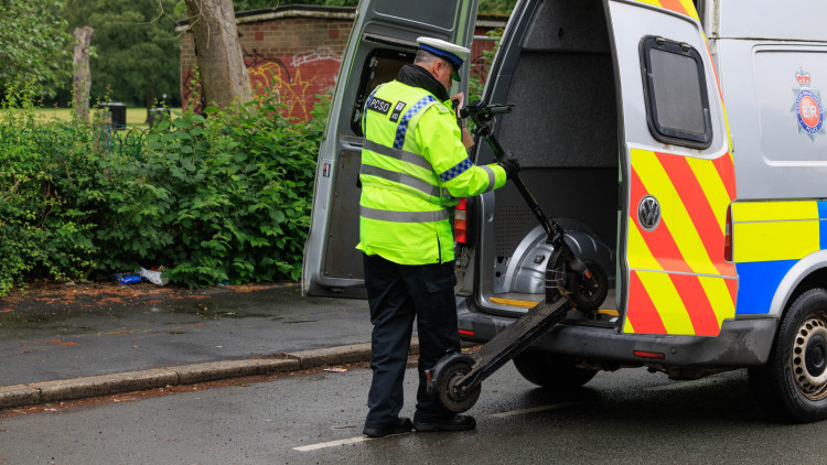 Police have seized 38 illegal e-scooters as part of a crackdown across Greater Manchester (Image - GMP)