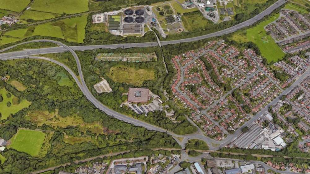 A major Stockport site just off the M60 will be the 'first of its kind' as part of a major overhaul of bus services across Greater Manchester (Image - Google Maps)