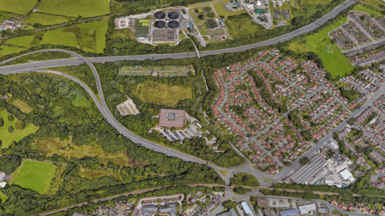A major Stockport site just off the M60 will be the 'first of its kind' as part of a major overhaul of bus services across Greater Manchester (Image - Google Maps)