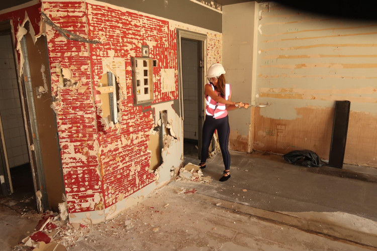 Summer Lilley has been helping get the former bar ready for her new venture