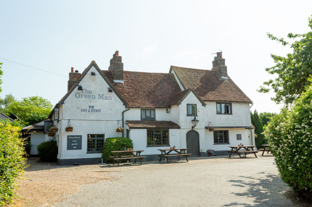 The Green Man in Great Offley