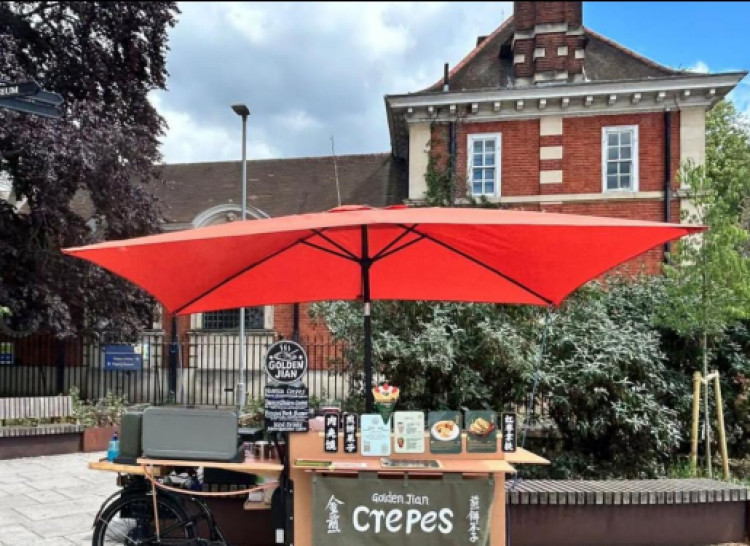 The Golden Jian is seeking the council's permission to begin operating its food cart outside Kingston Museum permanently (Credit: The Golden Jian)