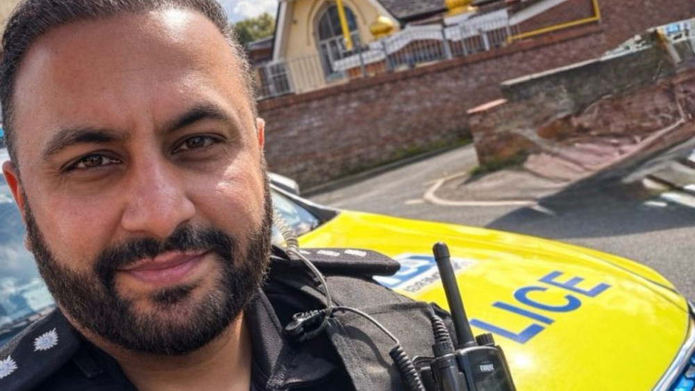 Butt wants to make the local community feel police are listening to them (image via Staffordshire Police)